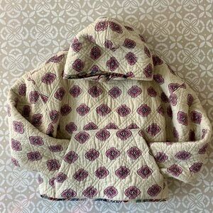 Handmade Upcycled Quilted Hoodie